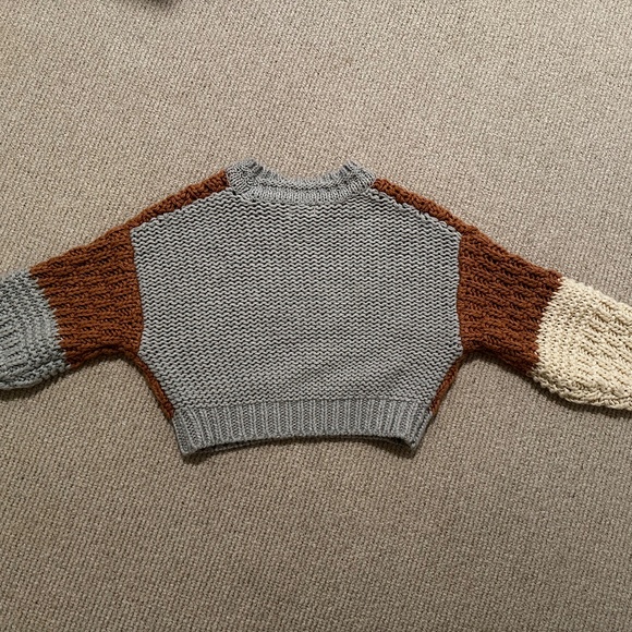 Universal threads chunky cropped knit sweater - Picture 3 of 7